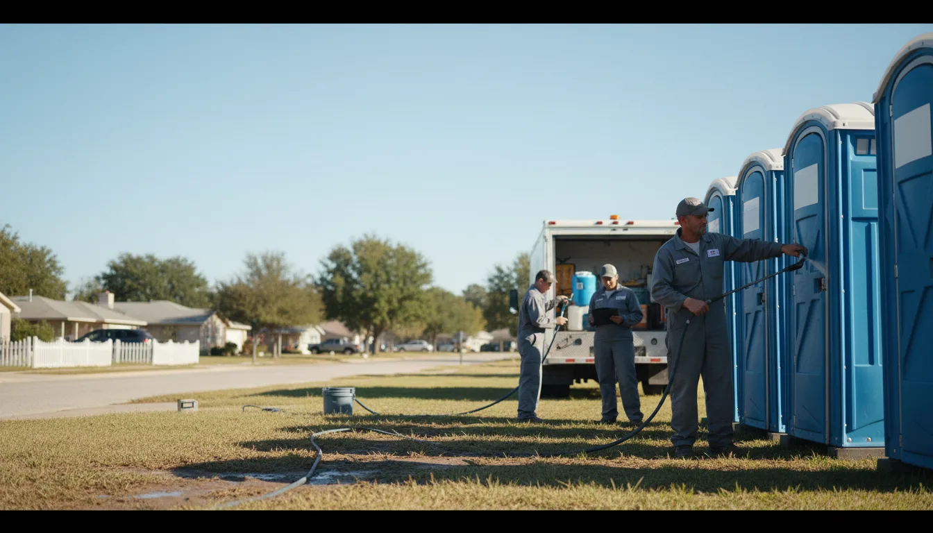 Long-Term Portable Toilet Rental in Temecula, CA near me
